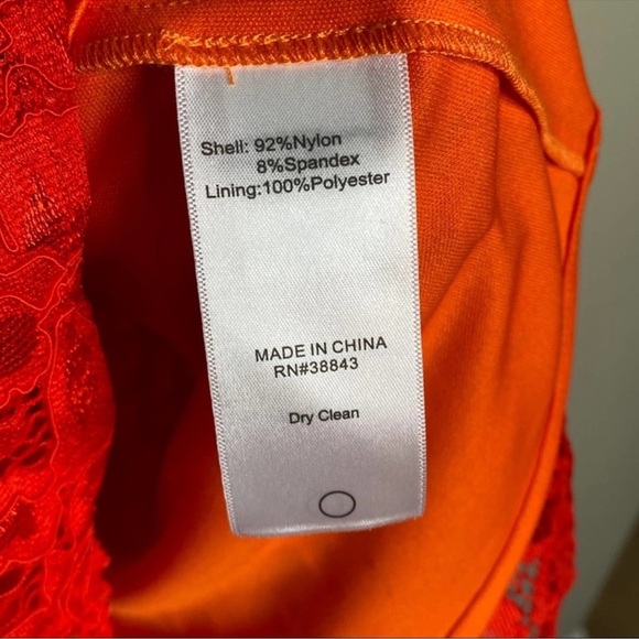 Sam Edelman Ruffled Sleeveless party Lace Dress - Picture 11 of 16